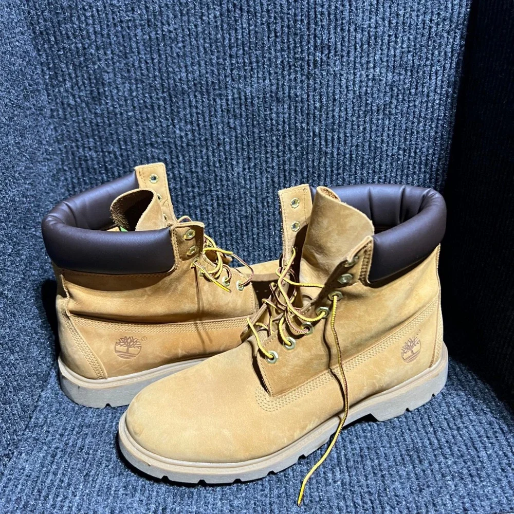 Timberland 6 Inch Premium Boot Mens 11.5 Wheat Waterproof Insulated A1135